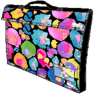 Book Bag - Kasey Rainbow - Rainbow Leopard