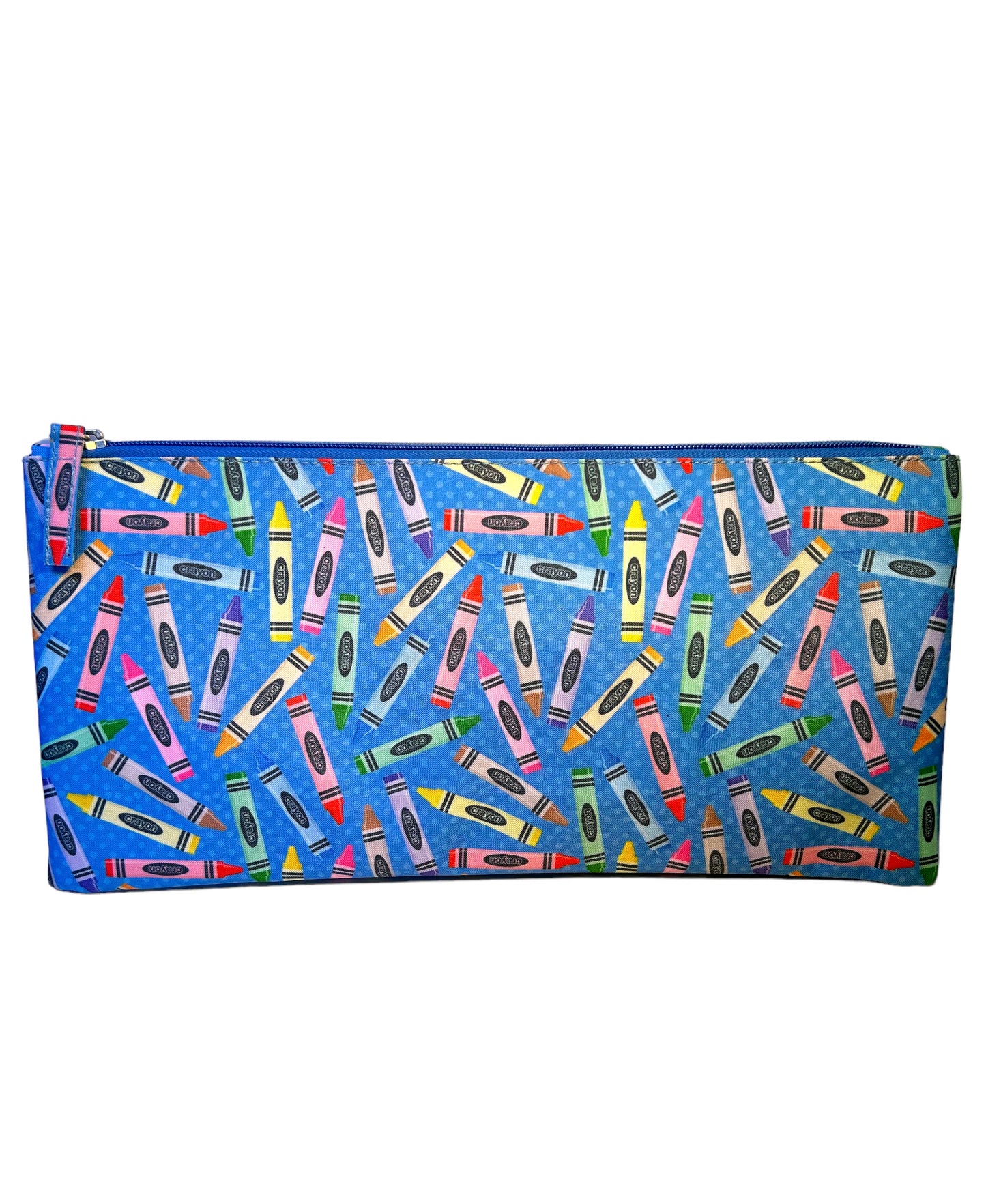 Long Pencil Case - Crayons