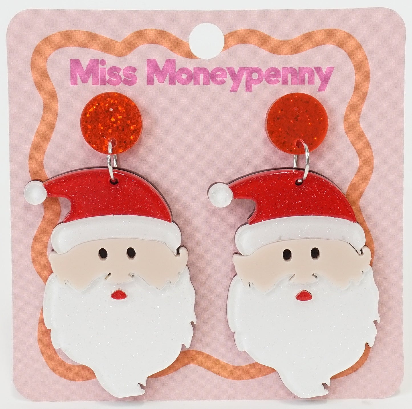 EARRINGS - CHRISTMAS - SANTA CLAUS