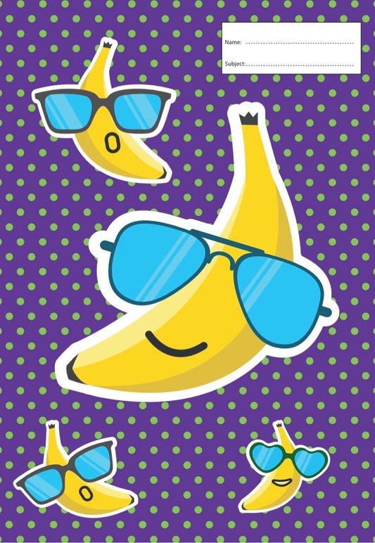 Book Cover - Scrapbook - Cool Banana