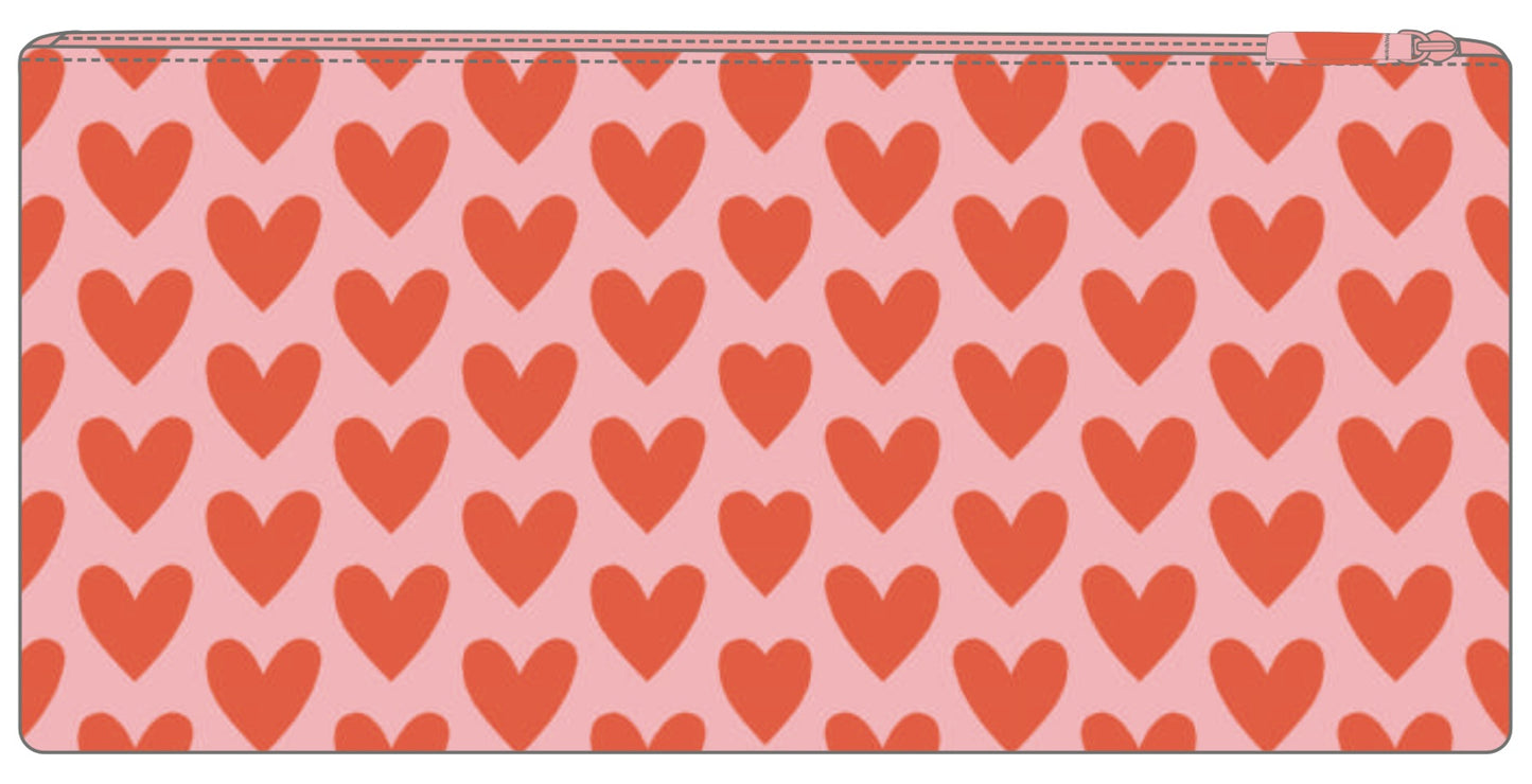 Long Pencil Case - Wild Heart